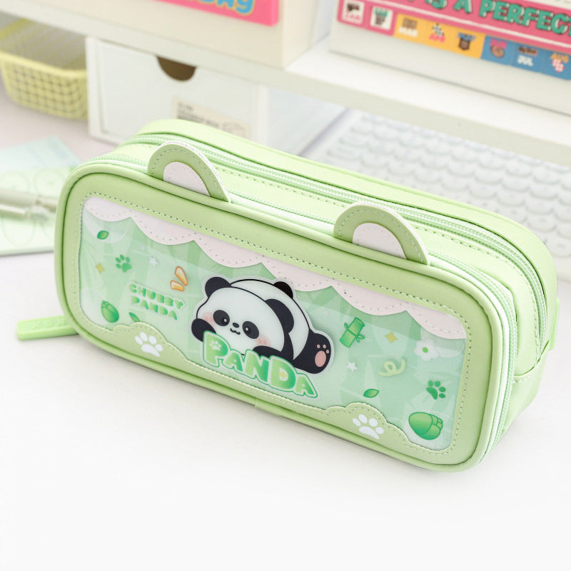 Multipurpose Magic! Double-Layer Pen-Pencil Pouch