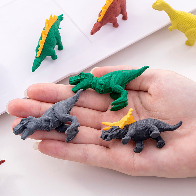 Dinosaur Erasers Set (Pack Of 4 Pcs Eraser)