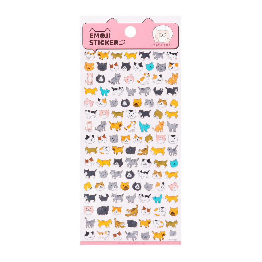 Cute Tiny Animal Emoji Fun Stickers!