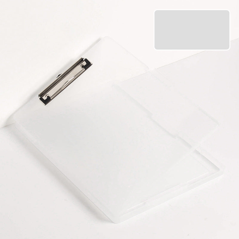 A4 Writing Clipboard Exam Pad with Storage Compartment