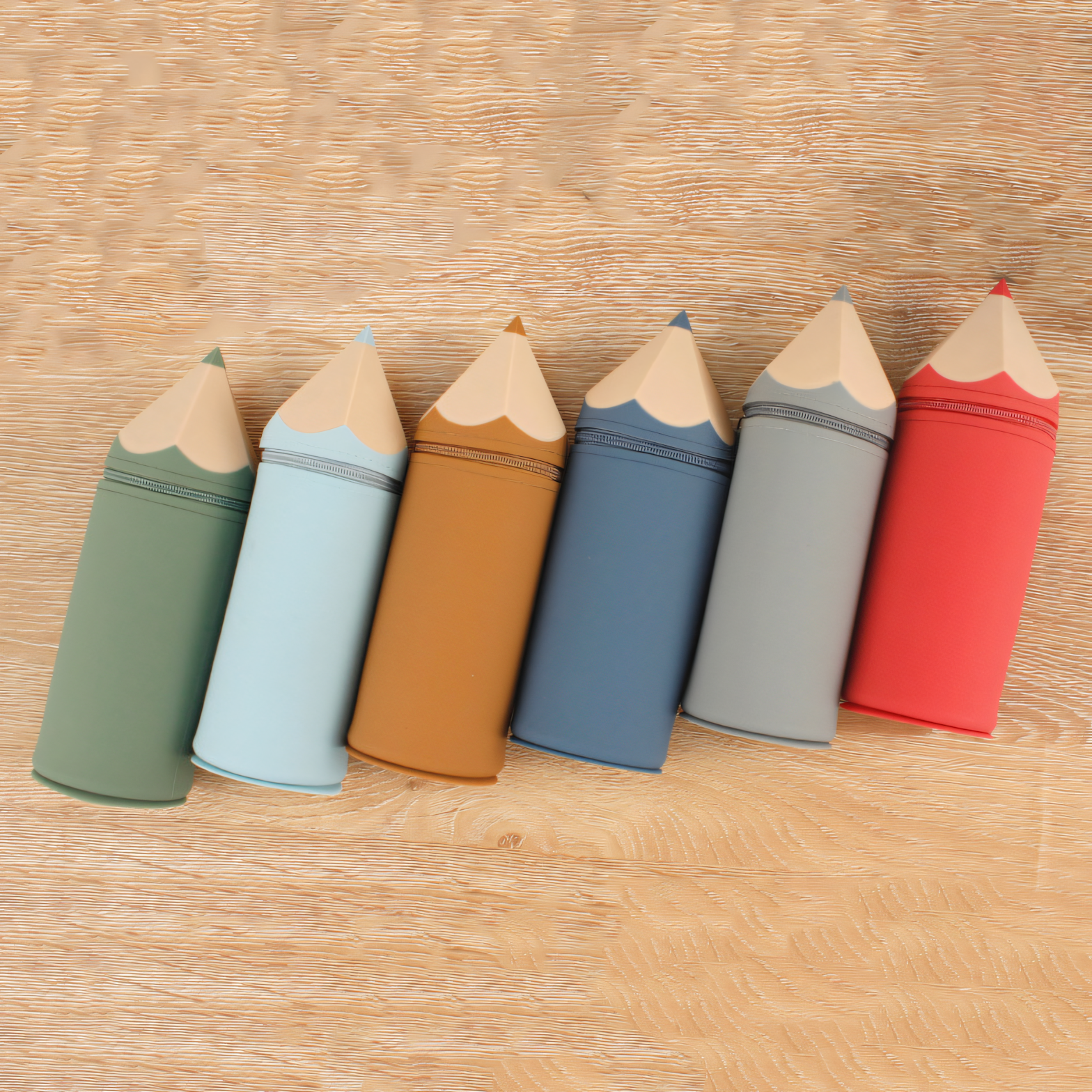 Silicone Soft Zipper Pencil Case | Pouch