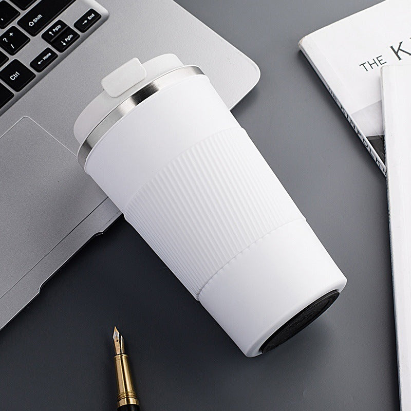 Stainless Steel Vacuum Coffee Mug with Sleeve 510ml