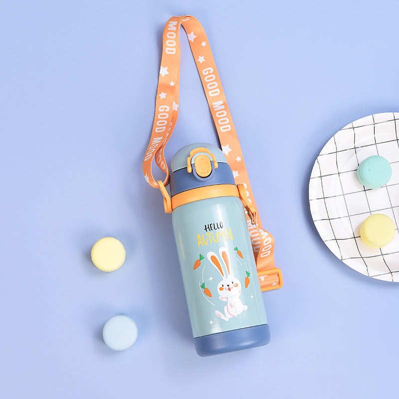 Hot or Cold, Stay Cool with Our Animal Vacuum Bottle 🐻 450ml