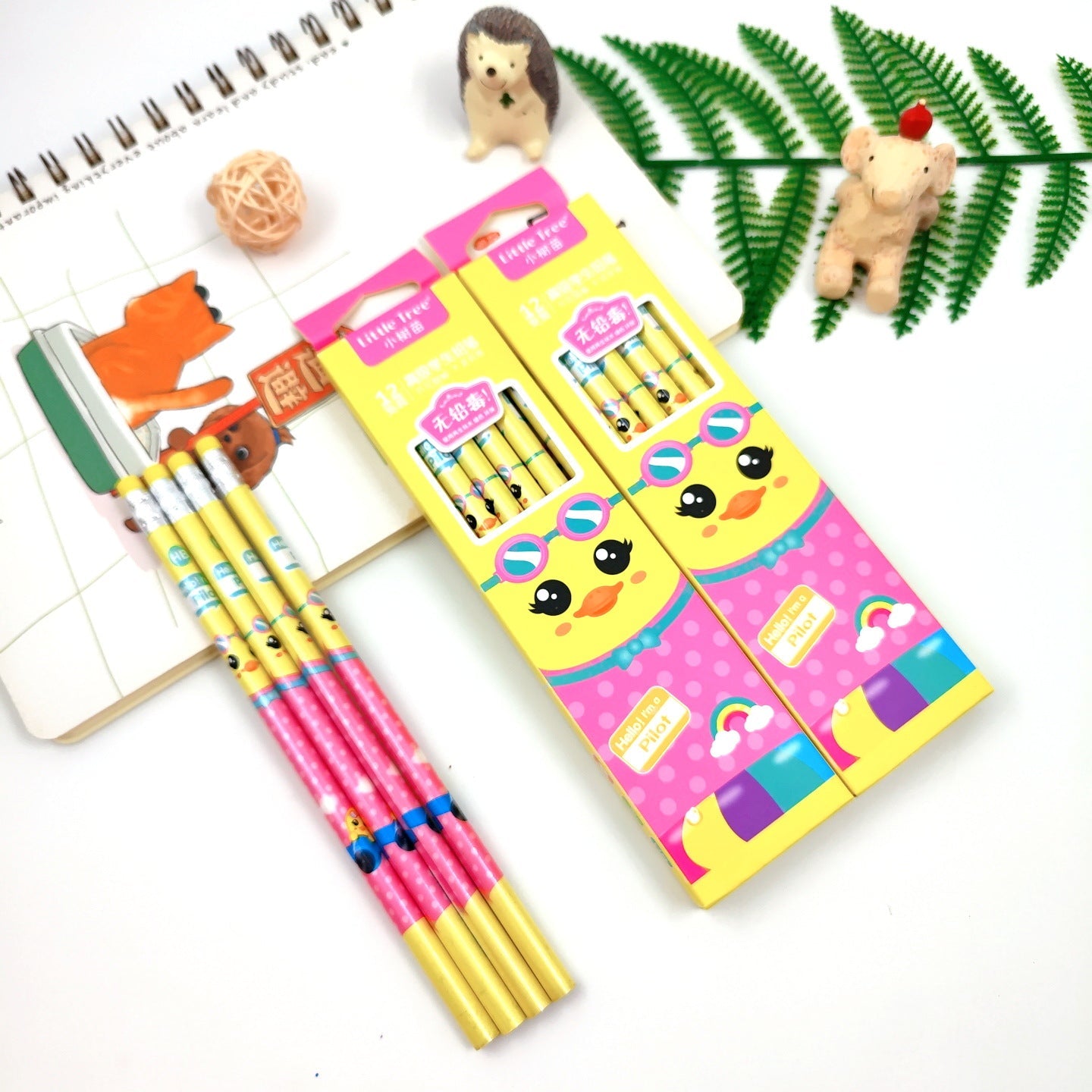 Animal Lovers’ Pencil Pack – Set of 12