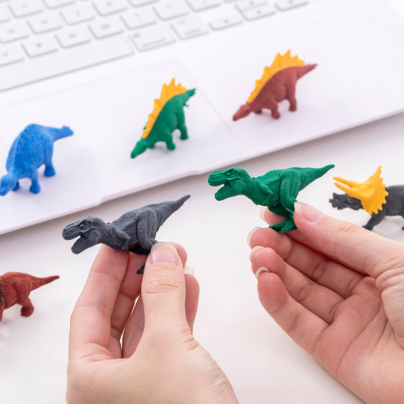 Dinosaur Erasers Set (Pack Of 4 Pcs Eraser)