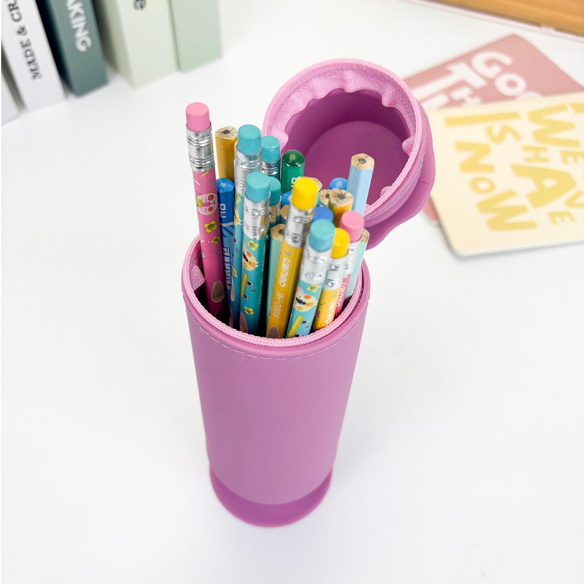 Burger Soft Silicone Pencil Case | Pouch