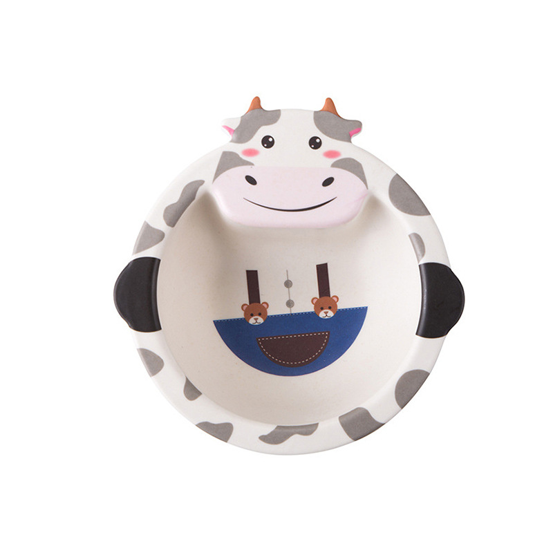 Adorable Bamboo Fiber Bowl - Safe & Eco-Friendly