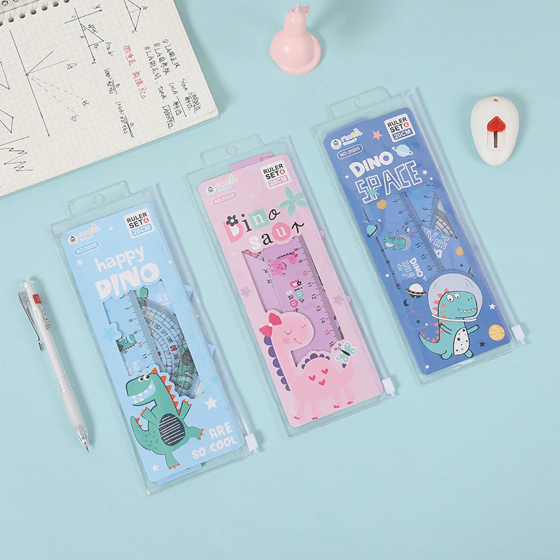 Geometry Ruler Set of 4 Pcs | 20 Cm