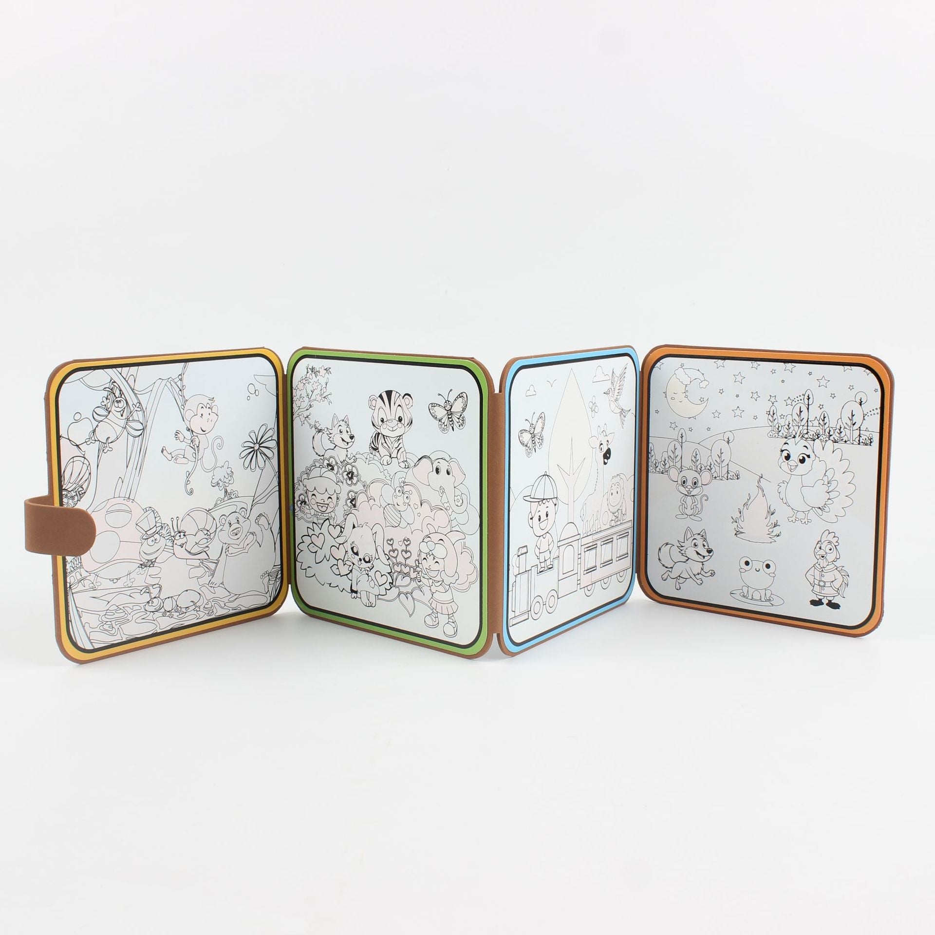 Creative Water Painting & Sticker Doodle Book