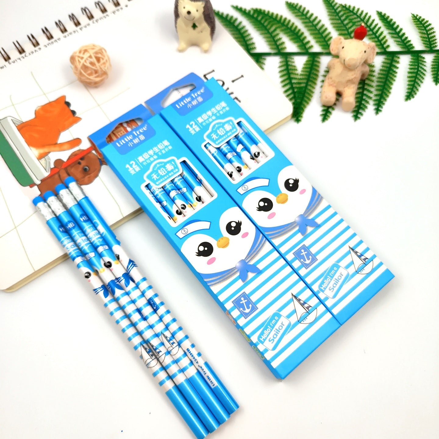 Animal Lovers’ Pencil Pack – Set of 12
