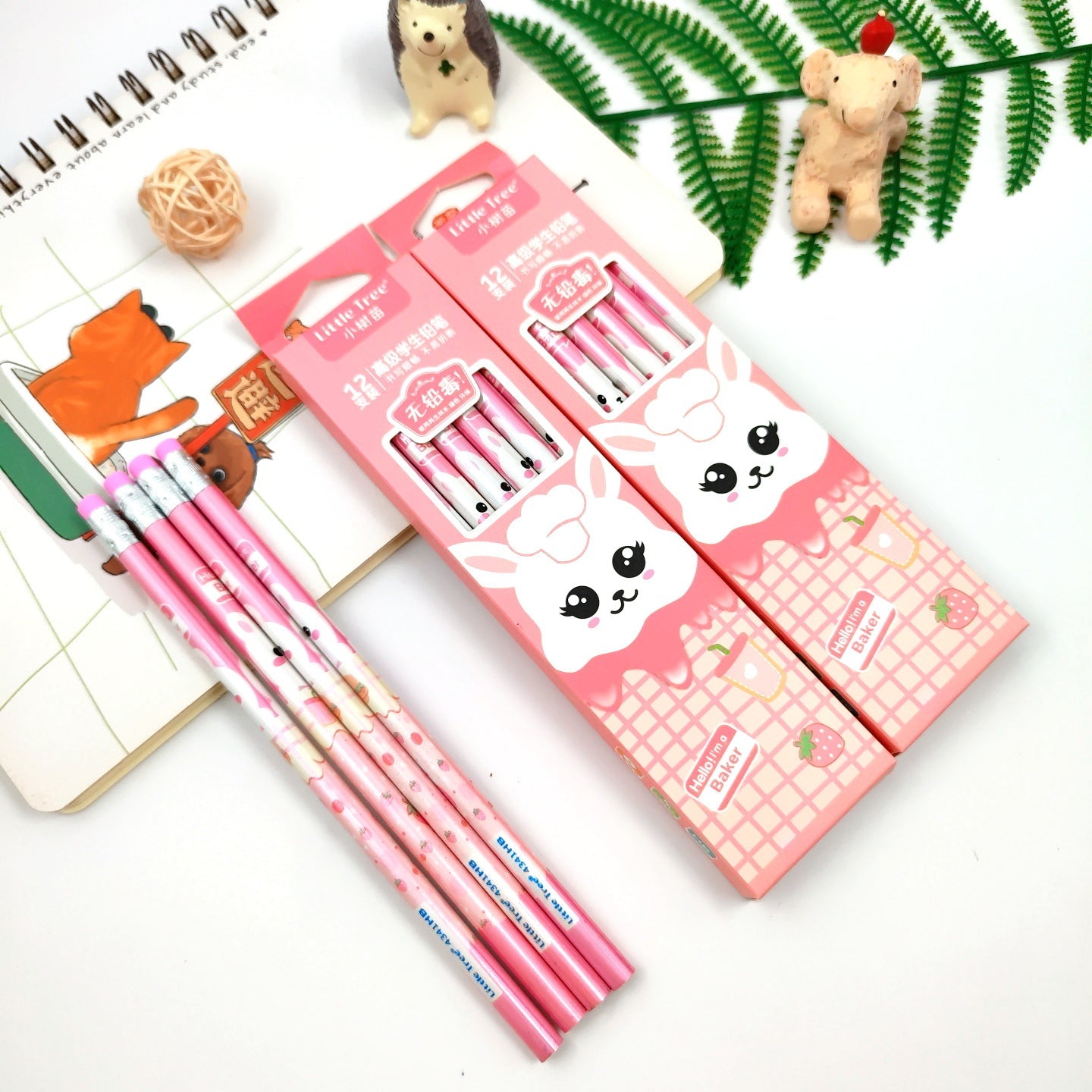 Animal Lovers’ Pencil Pack – Set of 12