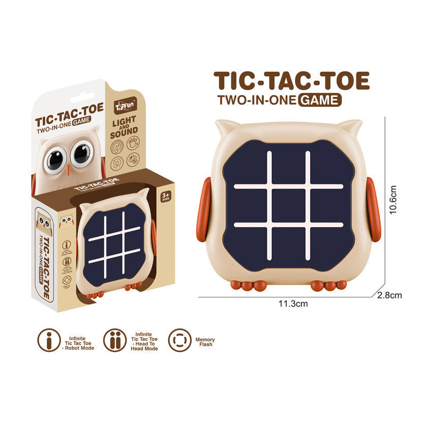 2-in-1 Tic Tac Toe Portable Game - Play Anytime, Anywhere!