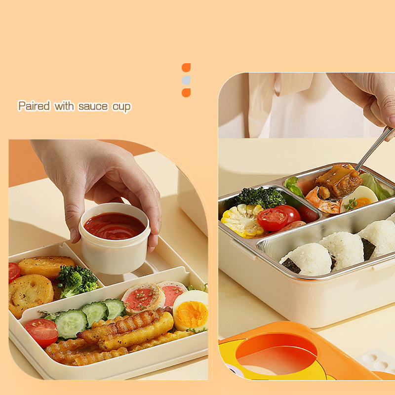 Carnival Stainless Steel Lunch Box - Chicken