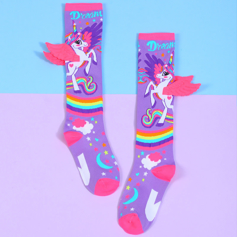 Unicorn Kids' Knee-High Socks