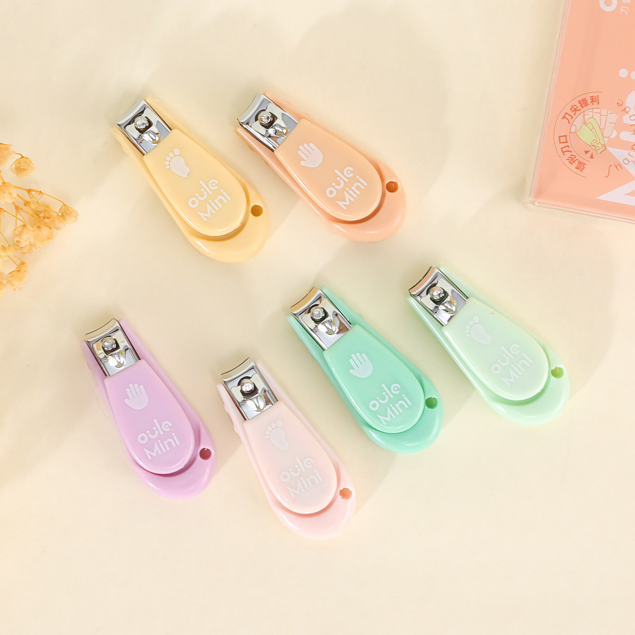 MINI Kawaai Portable Nail Clippers Set of 2 pcs