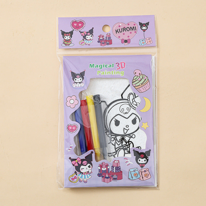 DIY 3D Foam Painting Art Kit – Creative Fun for Kids!