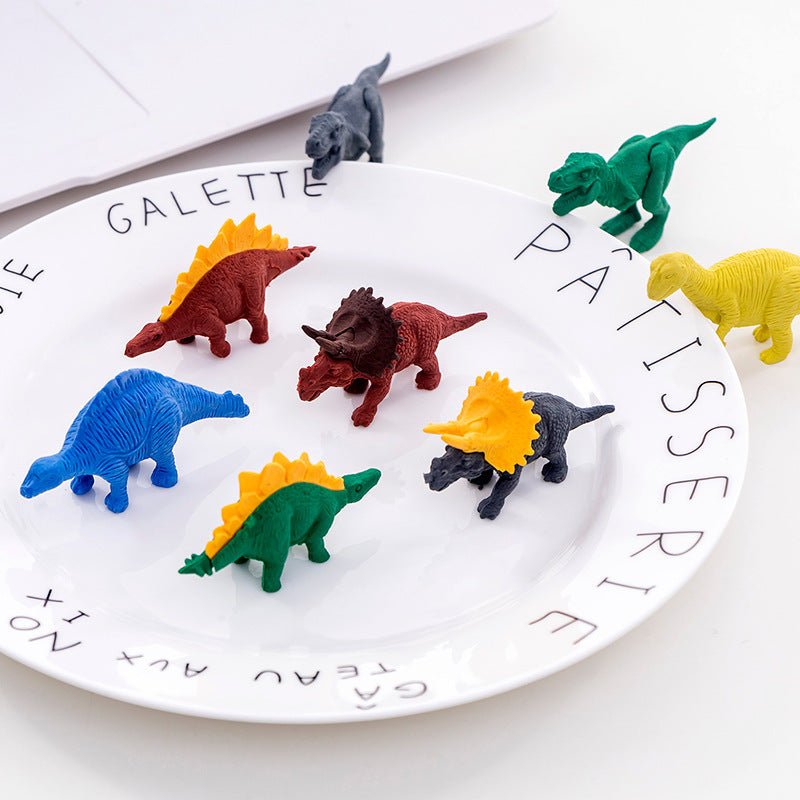 Dinosaur Erasers Set (Pack Of 4 Pcs Eraser)