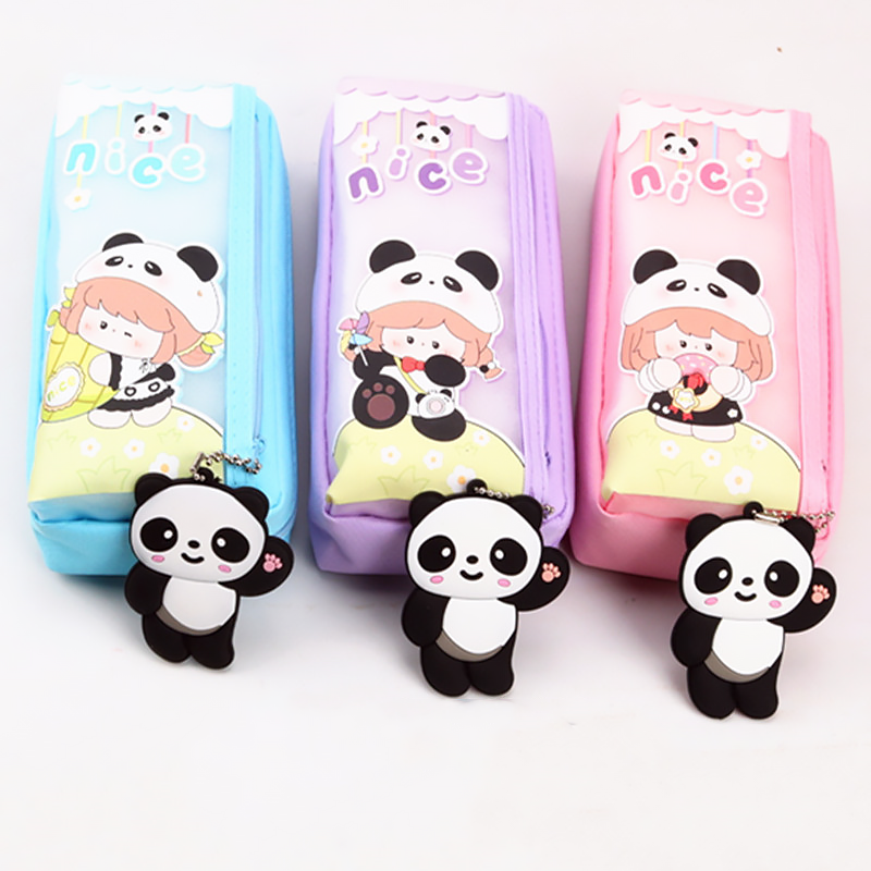 Cute Panda Girl Pencil Pouch