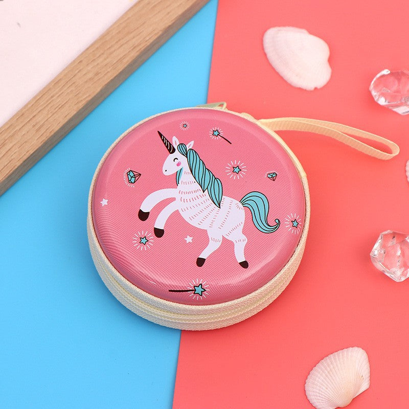 Unicorn Multipurpose Coin & Earphone Pouch