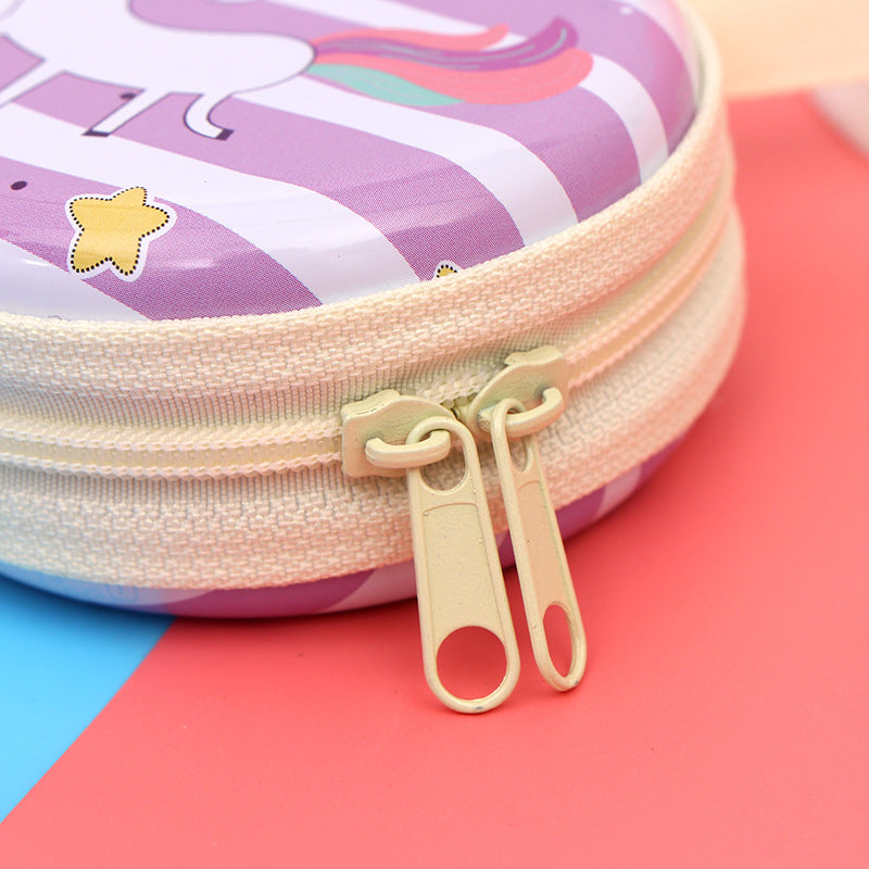 Unicorn Multipurpose Coin & Earphone Pouch