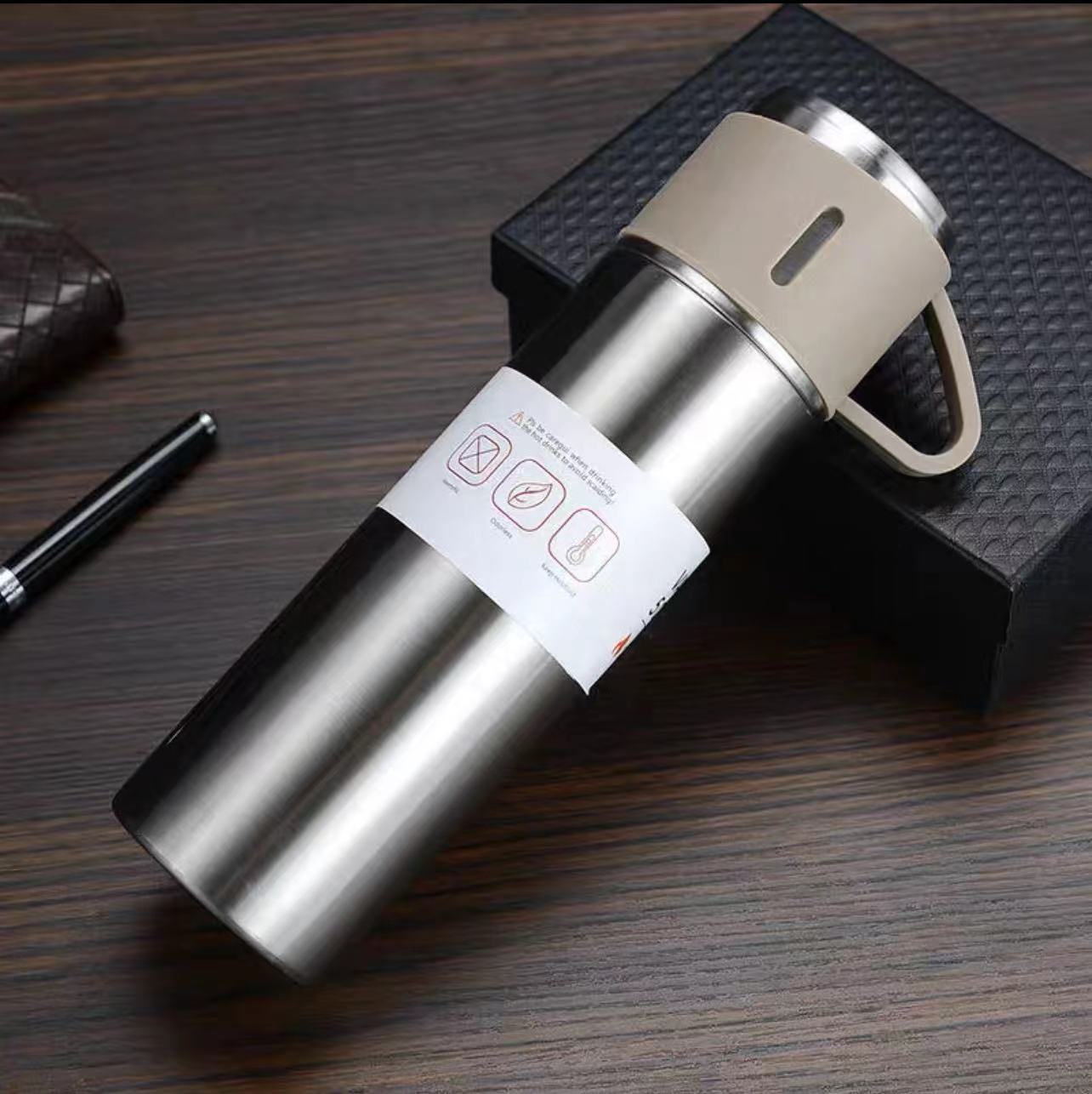 Stainless Steel Vacuum Flask Gift Set