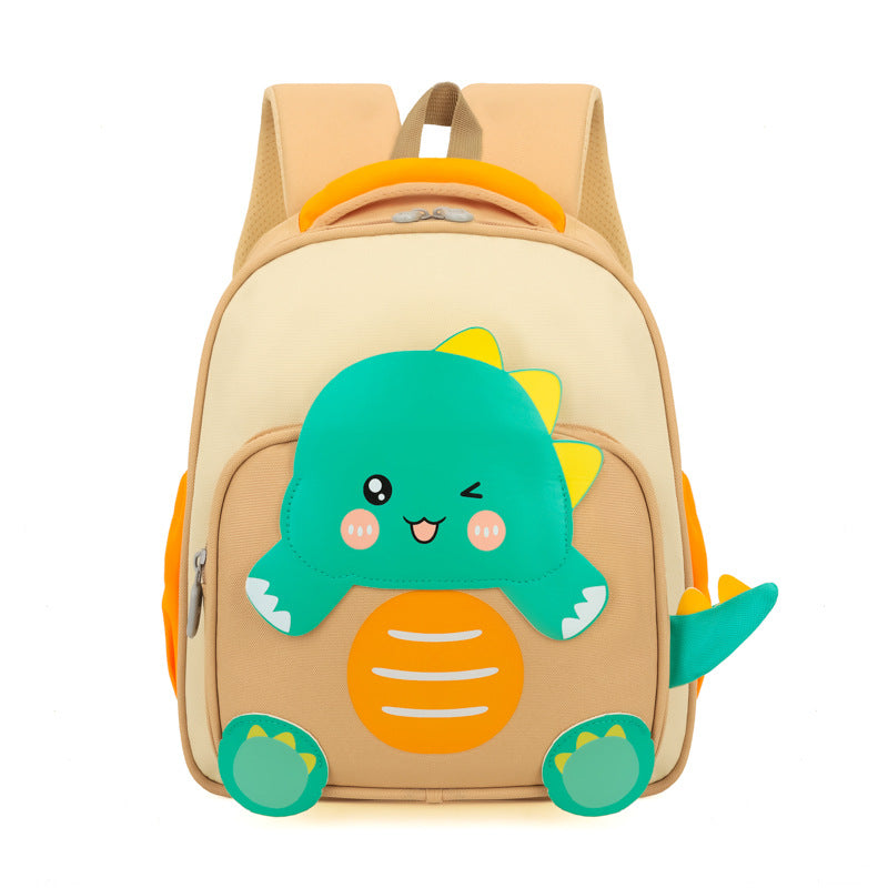 3D Dino School Bag For Young Champs