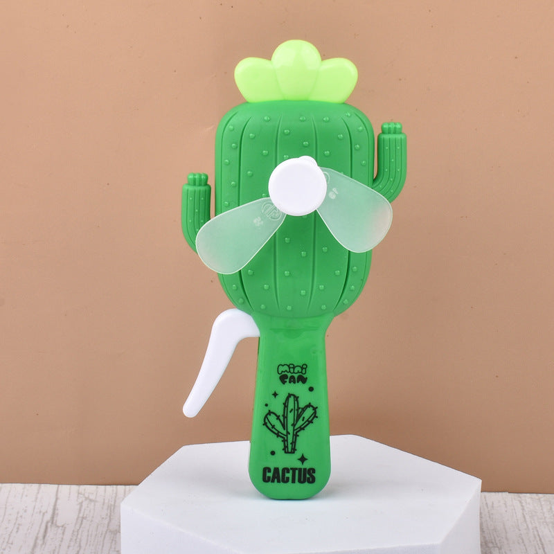 MIni Cactus Shape Hand Pressure Fan