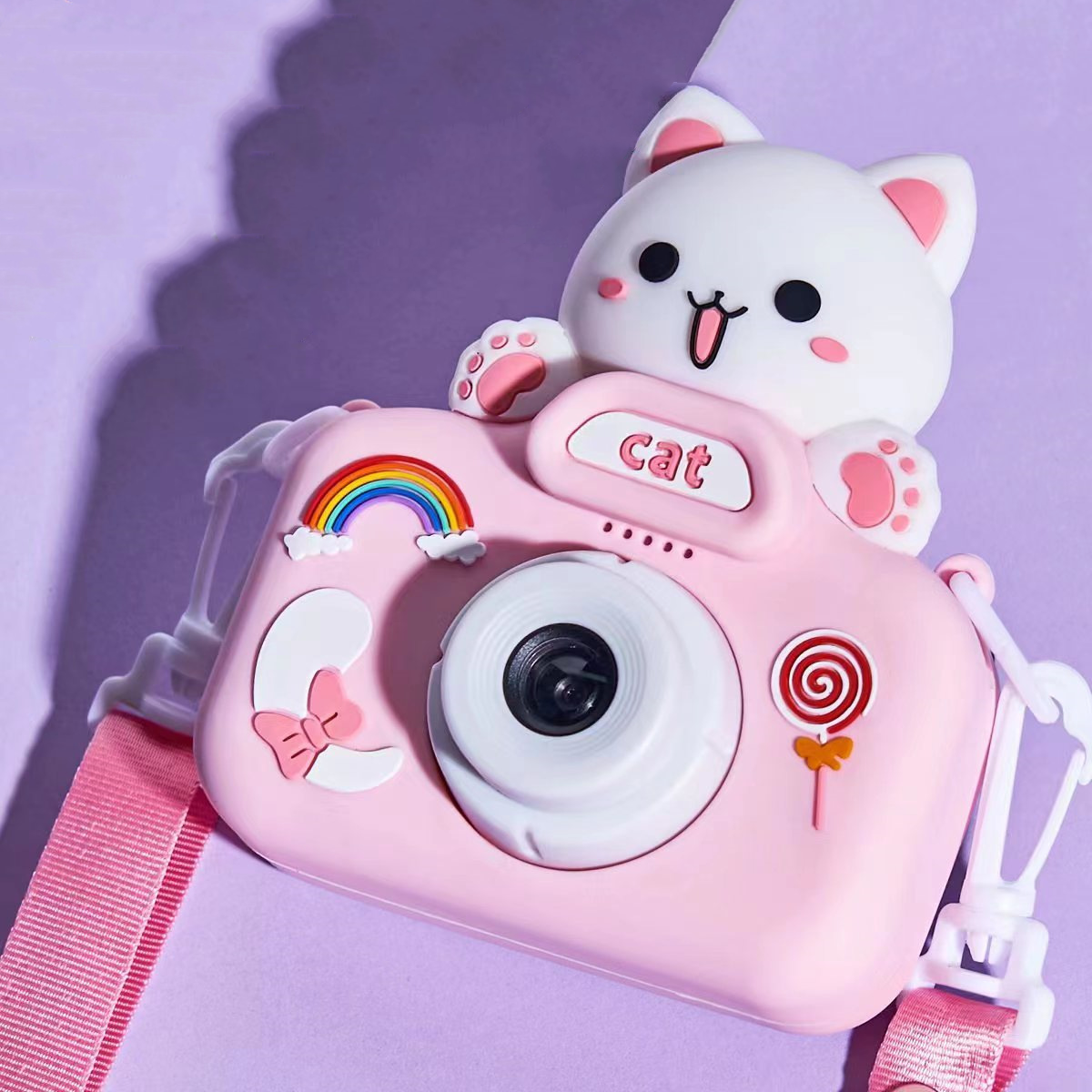 Mini kids Electronic Camera-Dino-Cat-Rabbit-Panda