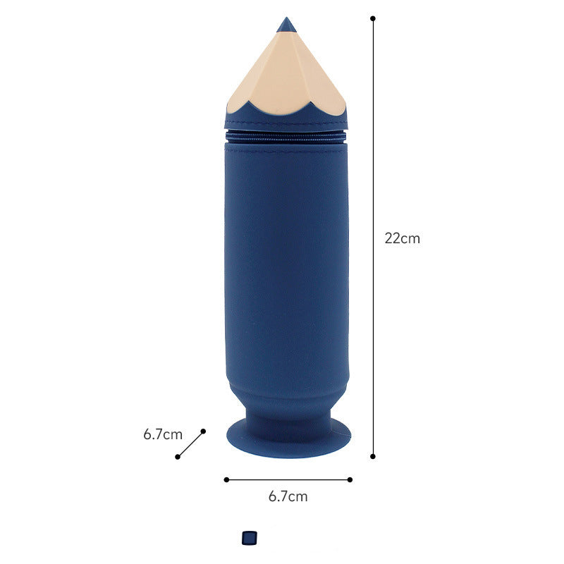 Silicone Soft Zipper Pencil Case | Pouch