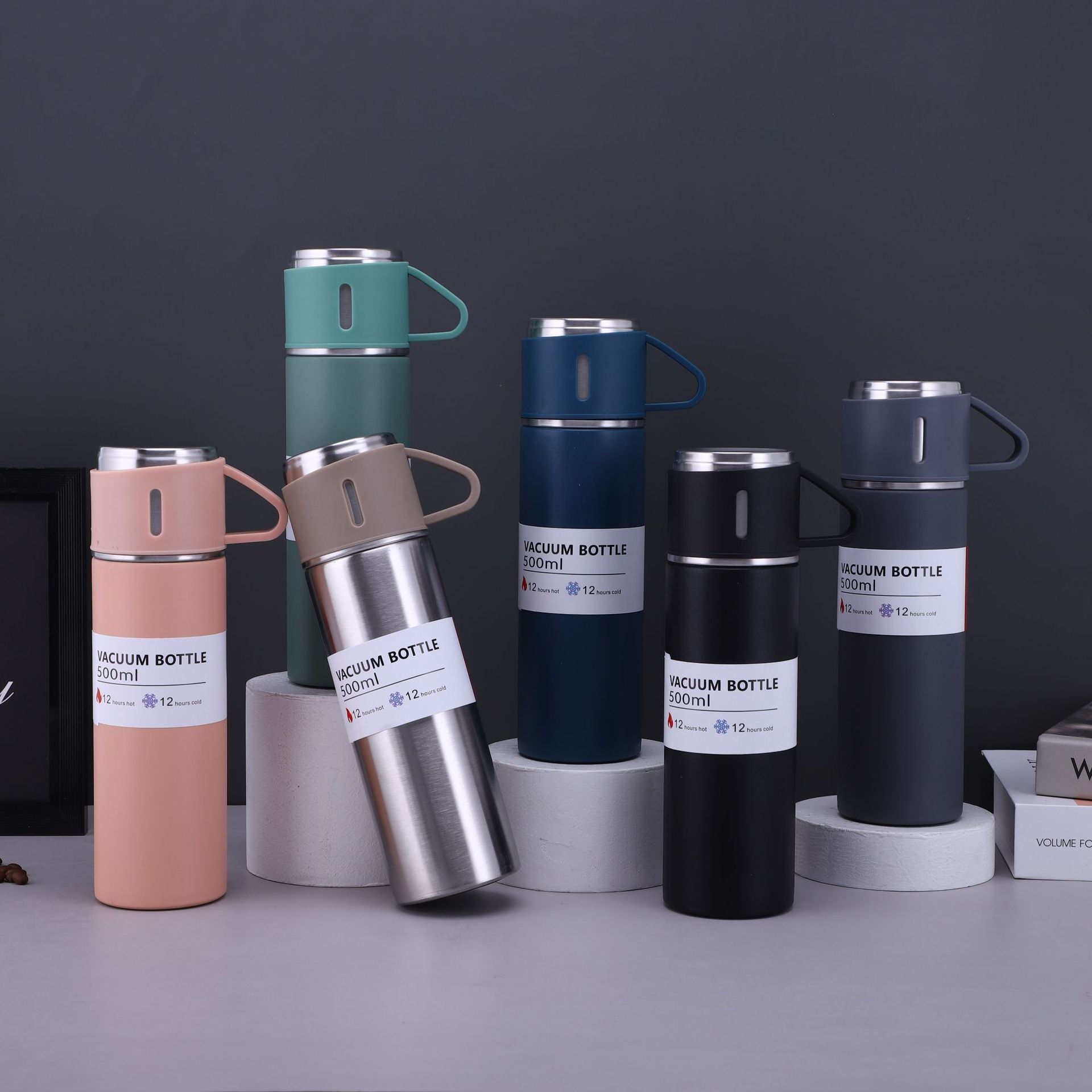 Stainless Steel Vacuum Flask Gift Set