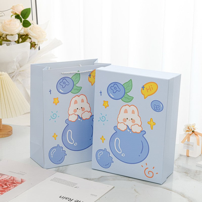 Kawaii Bear-Bunny Themed Paper Gift Bags