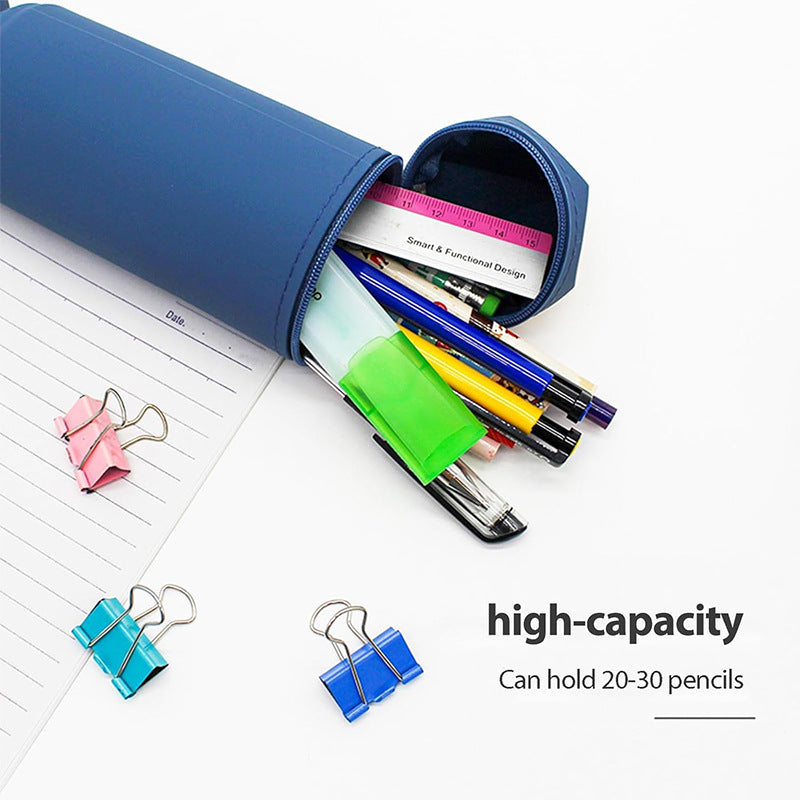 Silicone Soft Zipper Pencil Case | Pouch