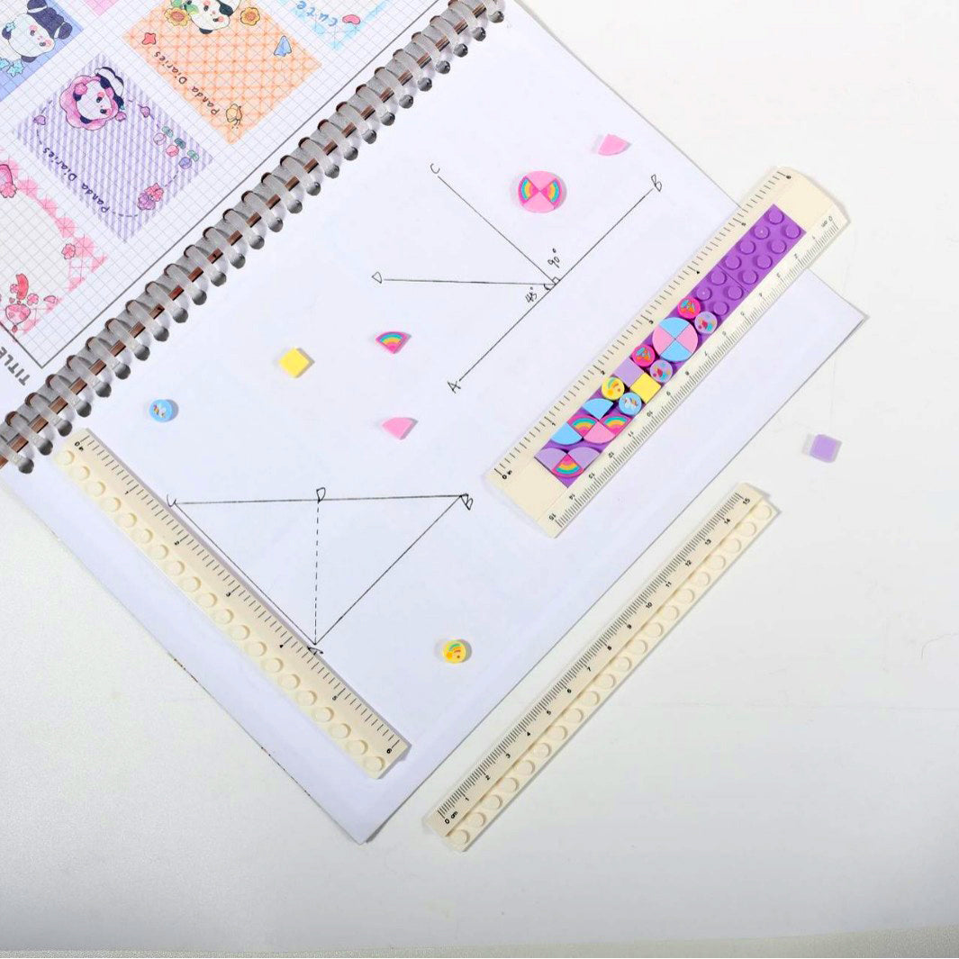 DIY Building Blocks Puzzles Cute Ruler