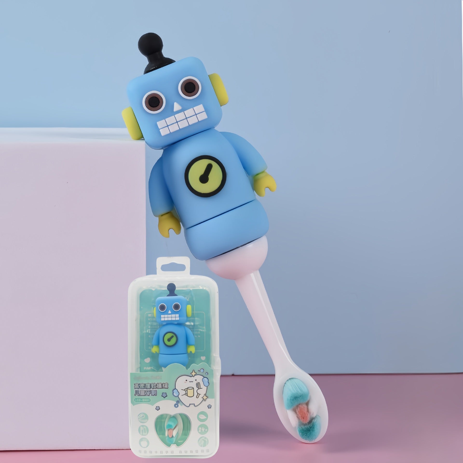 Robot Magic Soft-Bristled Toothbrush