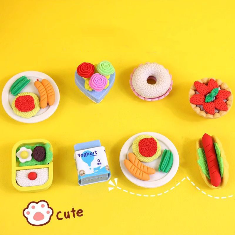 Fast Food Blind Box Surprise Eraser