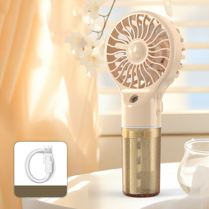 Spray Humidifier 2 in 1 Handheld Mist Fan