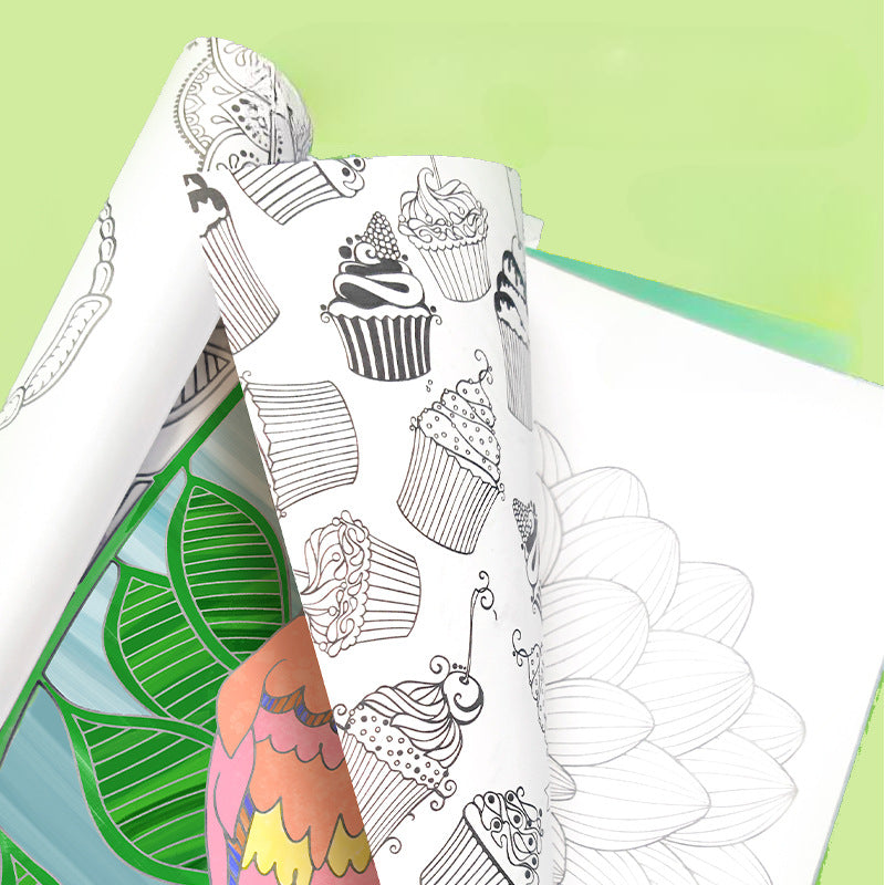 Graffiti Mandala Coloring Book