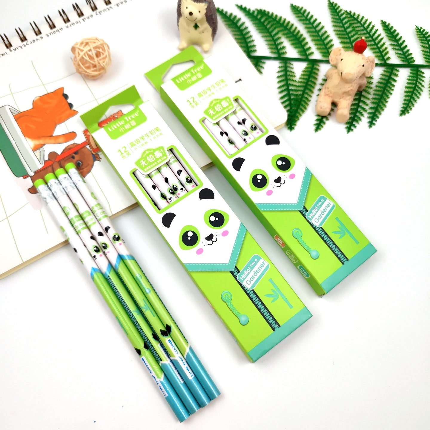 Animal Lovers’ Pencil Pack – Set of 12
