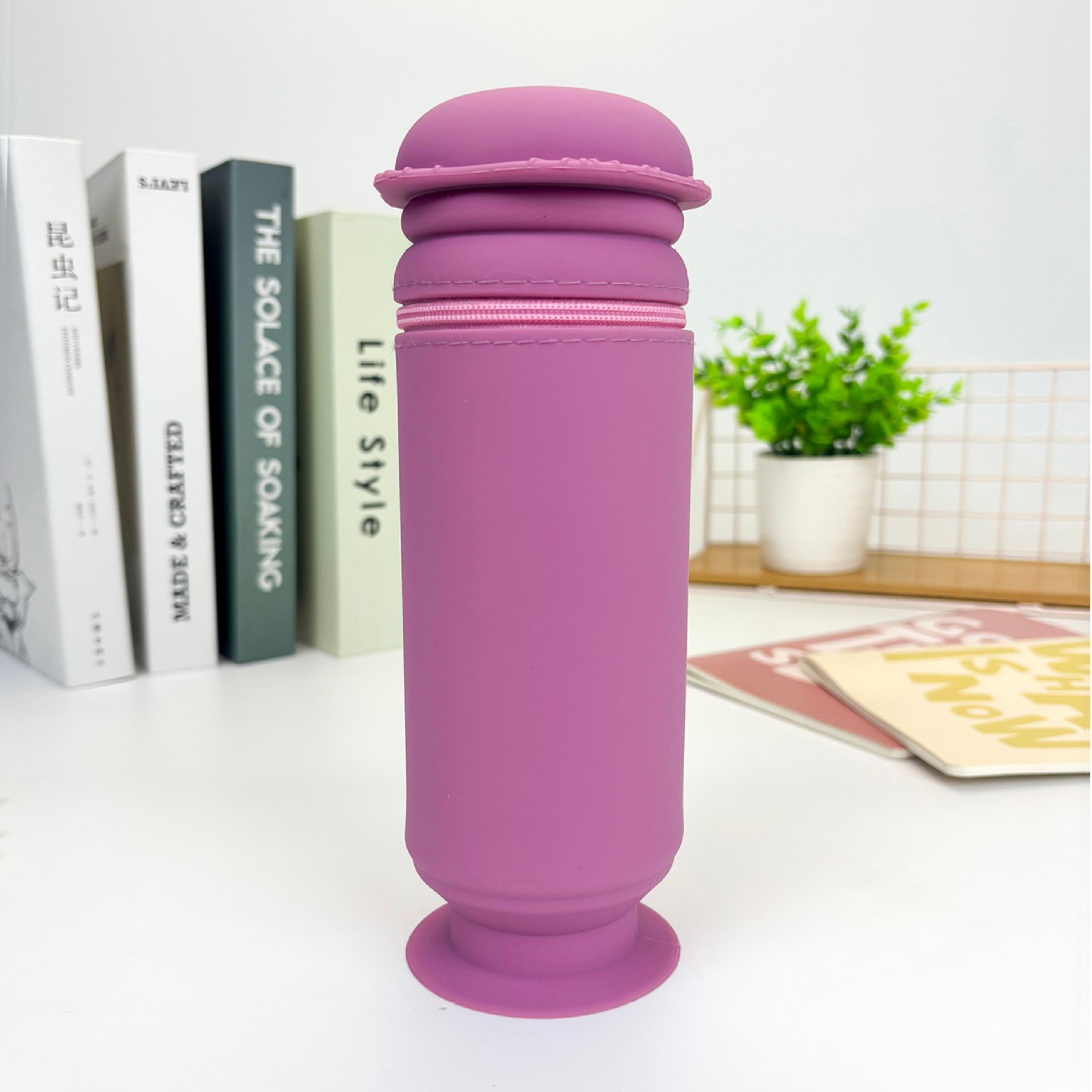 Burger Soft Silicone Pencil Case | Pouch