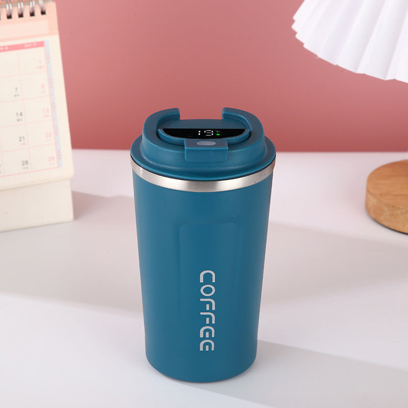 LED Temperature Display Vacuum Coffee Mug 510ml