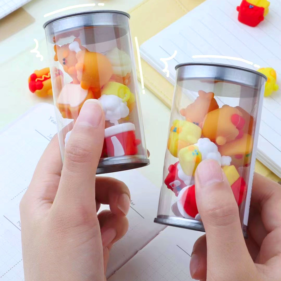 Fast Food Eraser Pack of 12