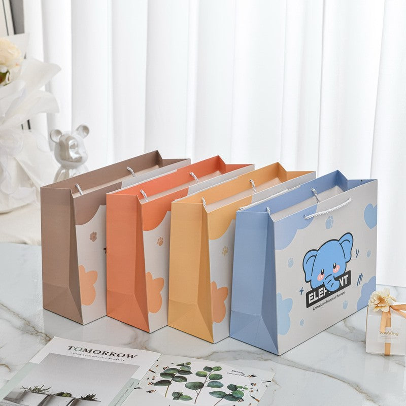 Cute Jungle Animal Paper Gift Bags