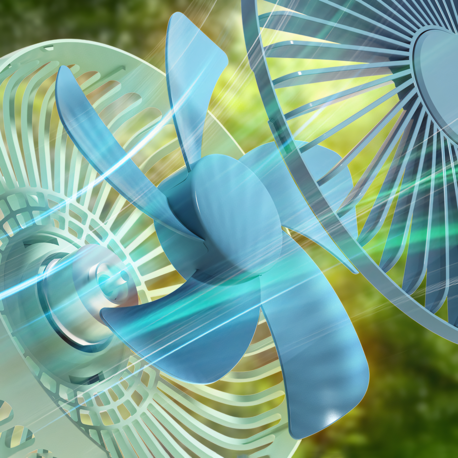 Cool & Compact: Windmill Portable Desk Fan