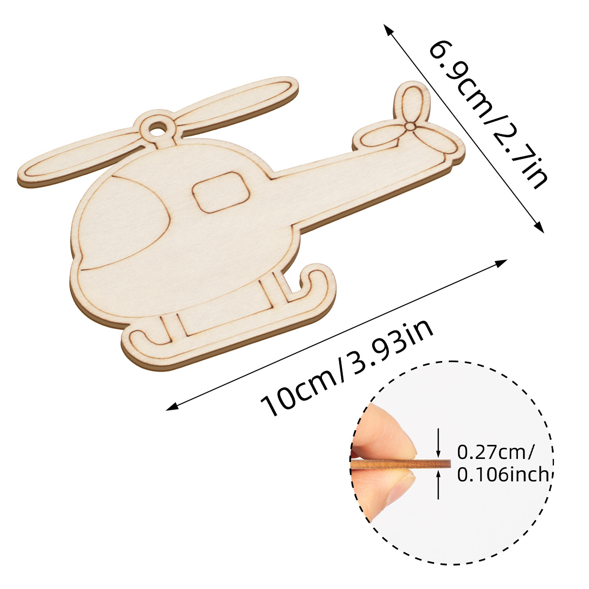 Mini DIY Painting wooden Kit