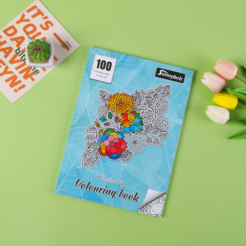 Graffiti Mandala Coloring Book