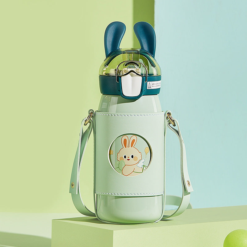 Stay Chill with Bunny Stainless Steel Sipper 530ml