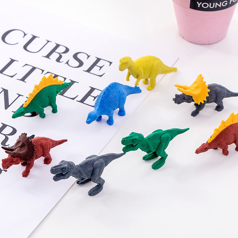 Dinosaur Erasers Set (Pack Of 4 Pcs Eraser)
