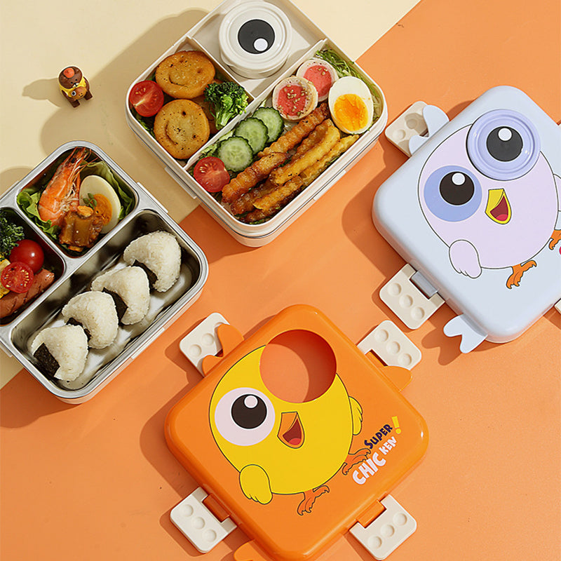 Carnival Stainless Steel Lunch Box - Chicken