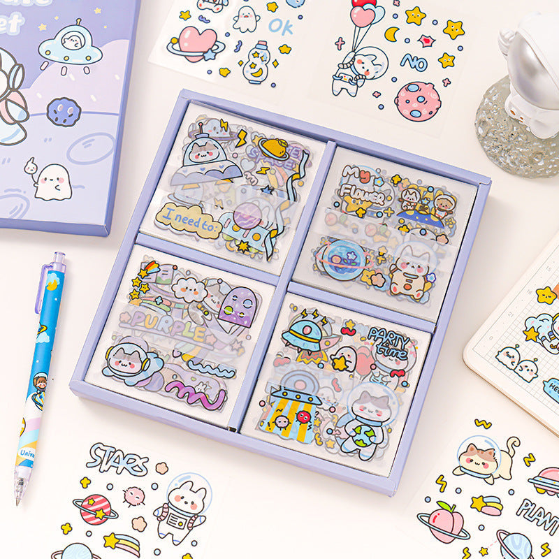 Space Bunny Stickers - Dreamy & Decorative!