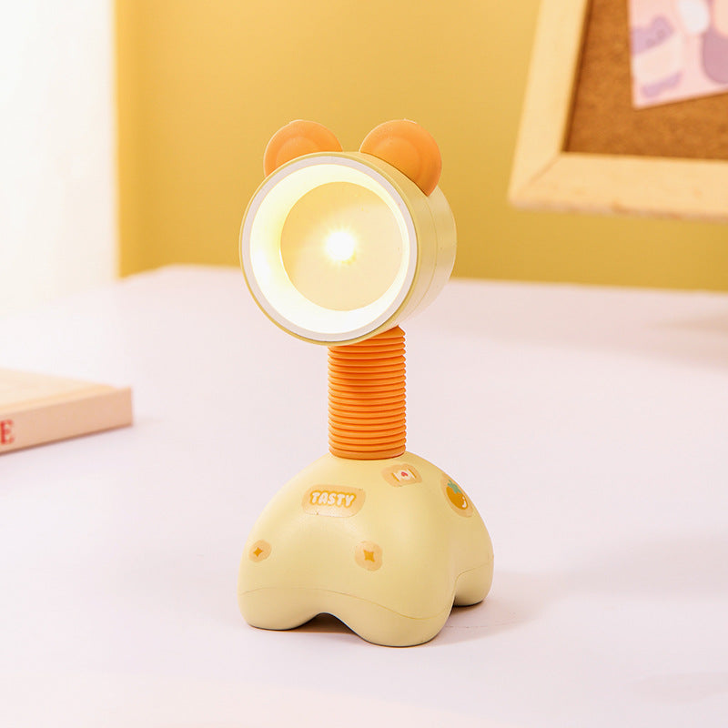 Cartoon LED Flexible Retractable Magnetic Night Lamp